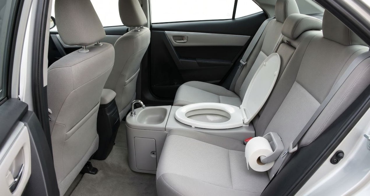 Türkiye’de de satışı var: Otomobillere tuvalet entegre edecekler
