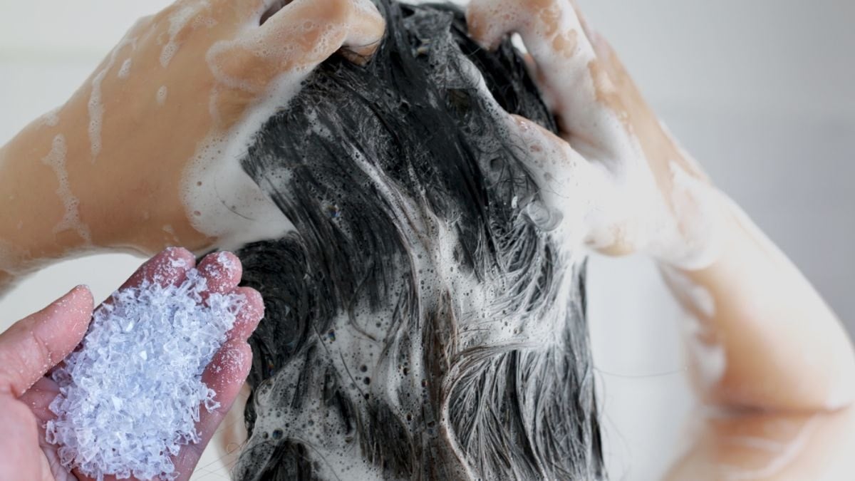 Şampuana bir tutam tuz ekleyin o dertten kurtulun