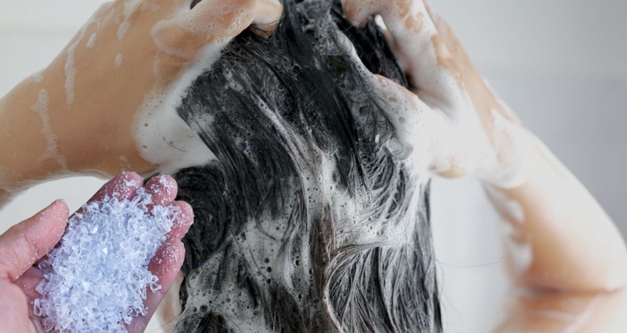 Şampuana bir tutam tuz ekleyin o dertten kurtulun