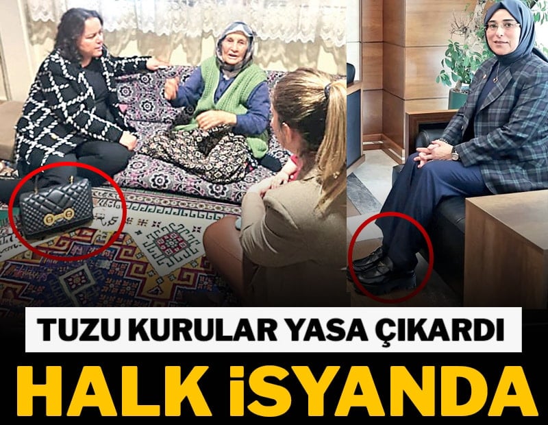 Tuzu kurular yasa çıkardı, halk isyanda