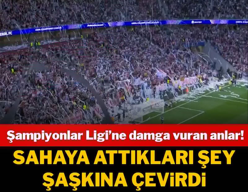 Şampiyonlar Ligi'ne damga vuran anlar! Sahaya attıkları şaşkına çevirdi