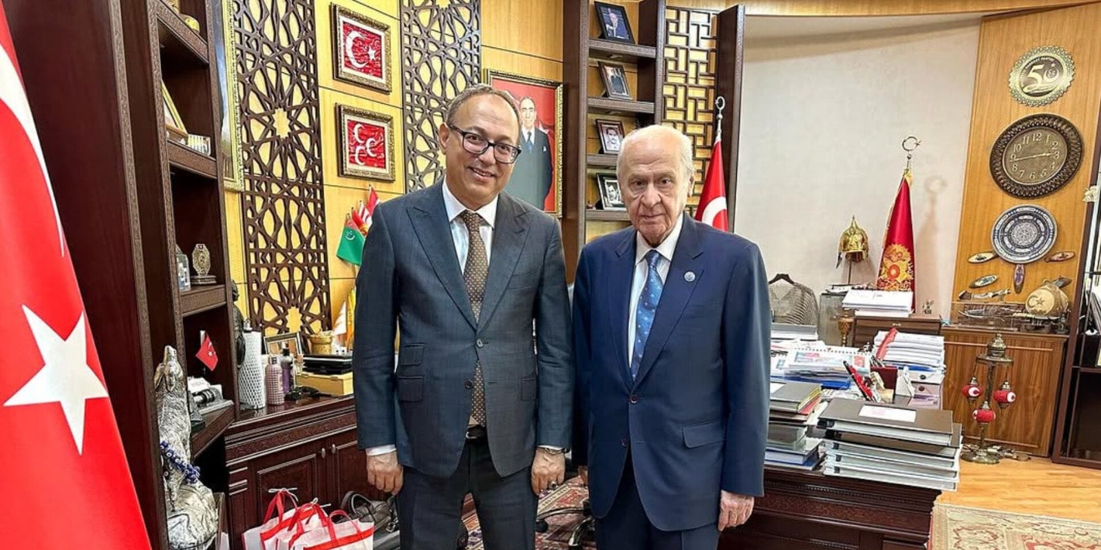 MHP'den Moskova'ya sürpriz ziyaret