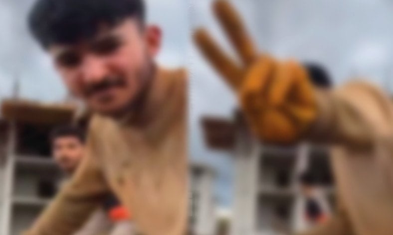 Sosyal medyada yayın açtılar jandarma inşaatı bastı!