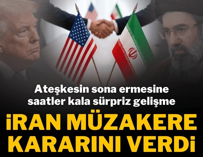 Ateşkesin bitmesine saatler kaldı! ABD ve İran'dan peş peşe 'müzakere' açıklamaları