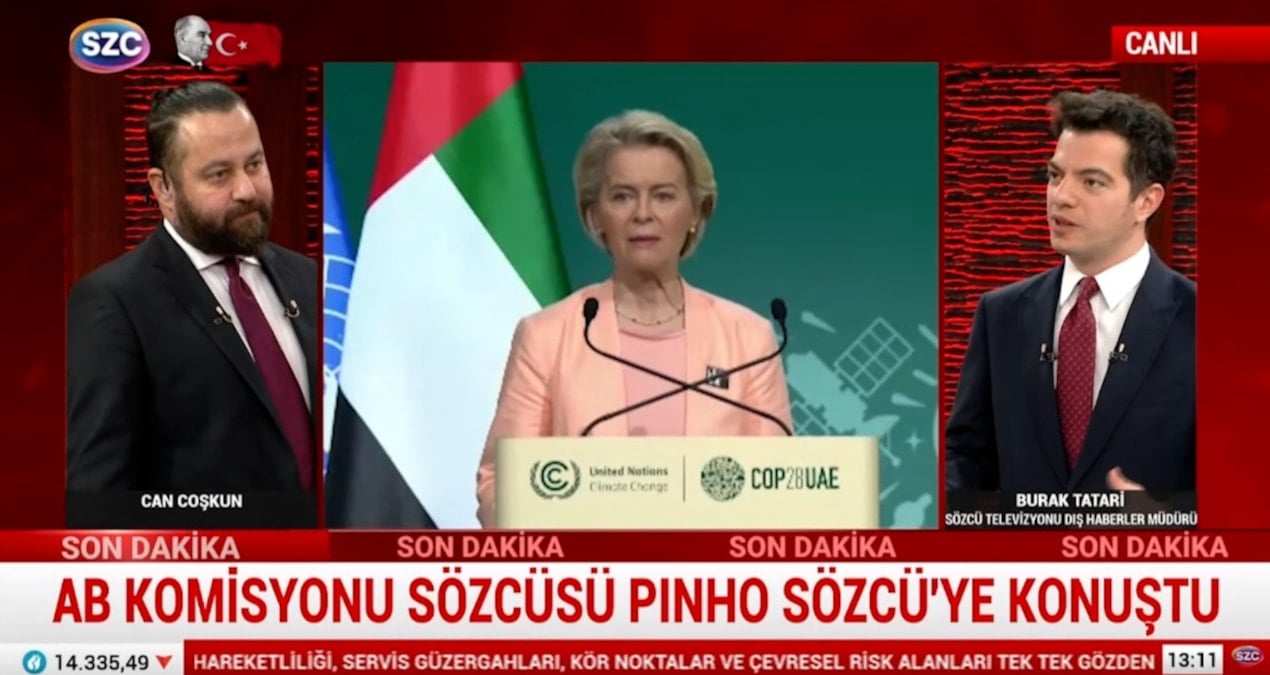 Von der Leyen'in skandal sözlerinden sonra AB sözcüsü, Sözcü'ye konuştu