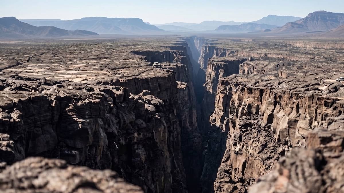 Dev kıta ikiye ayrılıyor: Yer fermuar gibi ikiye yarılıyor