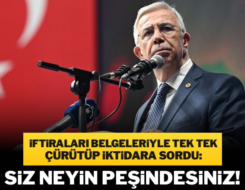 'Çalmadım, haram yemem'