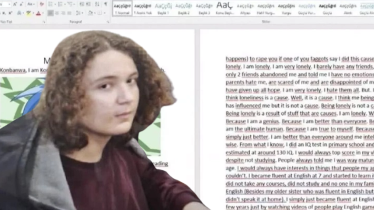 Saldırıyı planladığı gün yazdıkları ortaya çıktı