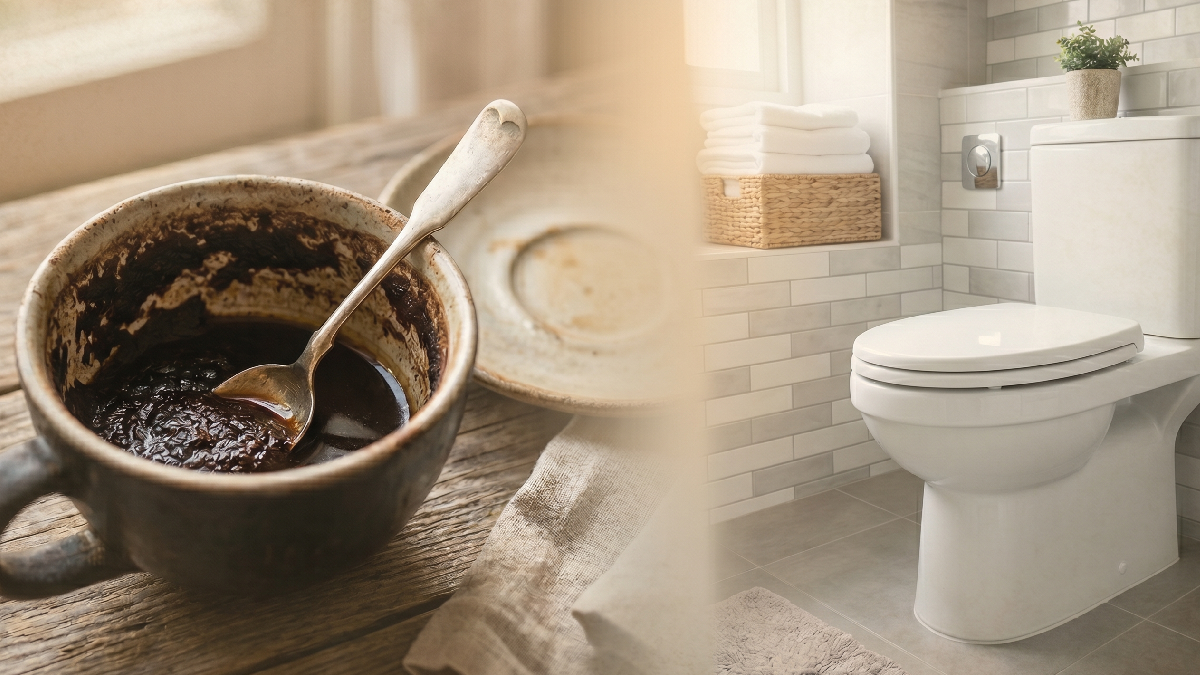 Klozete kahve telvesi dökün tavsiyesi yapıldı