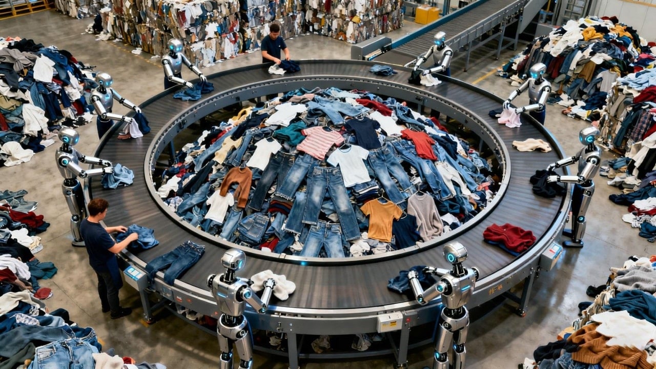 Çin tekstil sektöründe kuralları yeniden yazıyor! 4 saatlik işi 2 dakikada bitiriyorlar