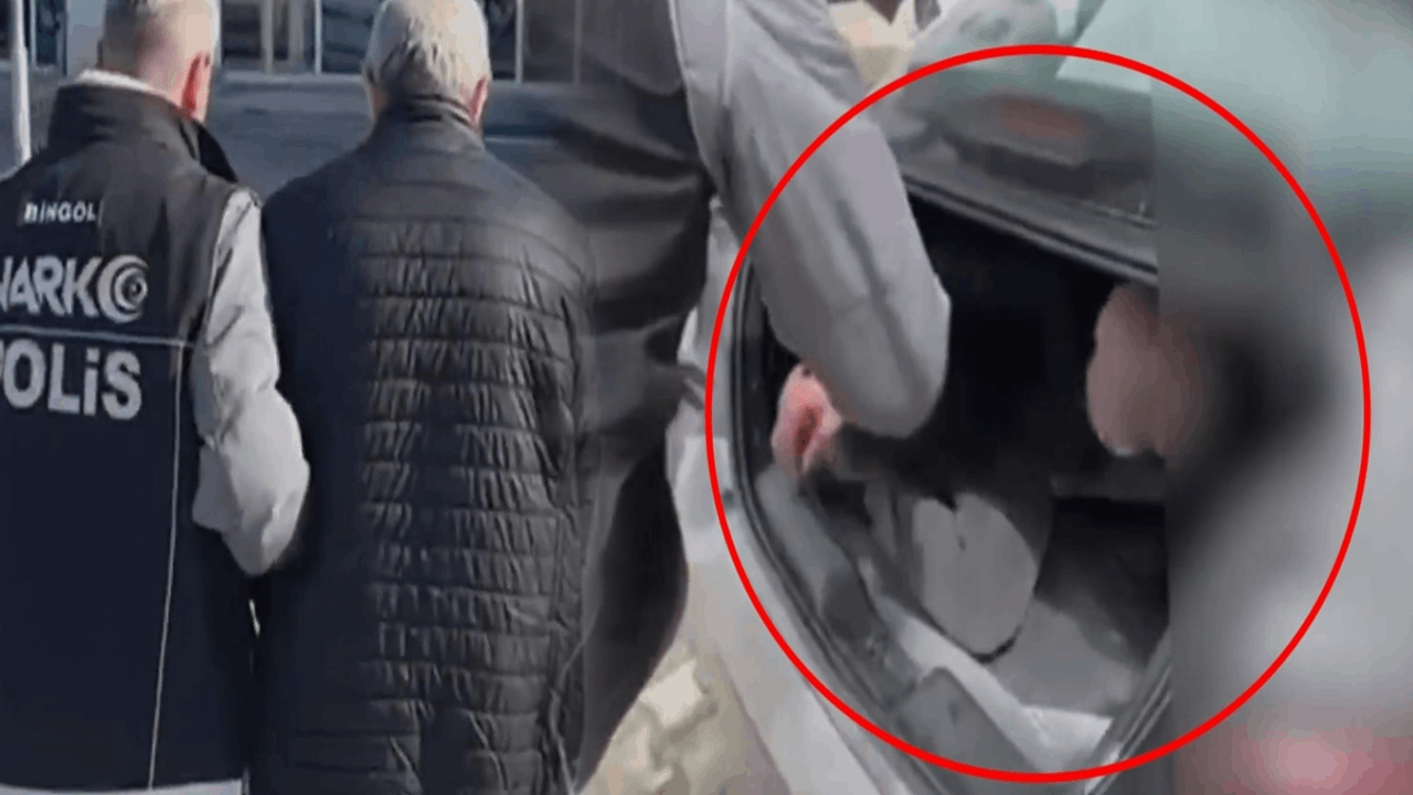 Firari hükümlü, otomobilin bagajında yakalandı