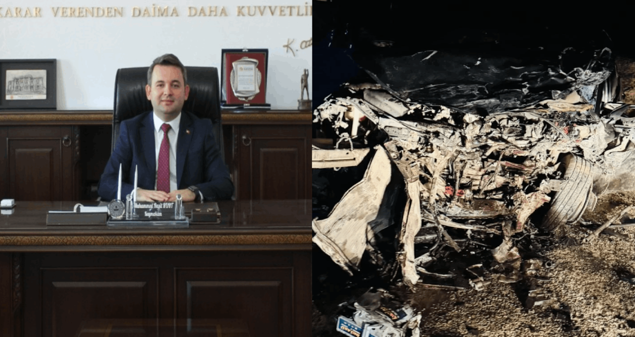 Kaymakam kaza yaptı: Sürücü öldü!