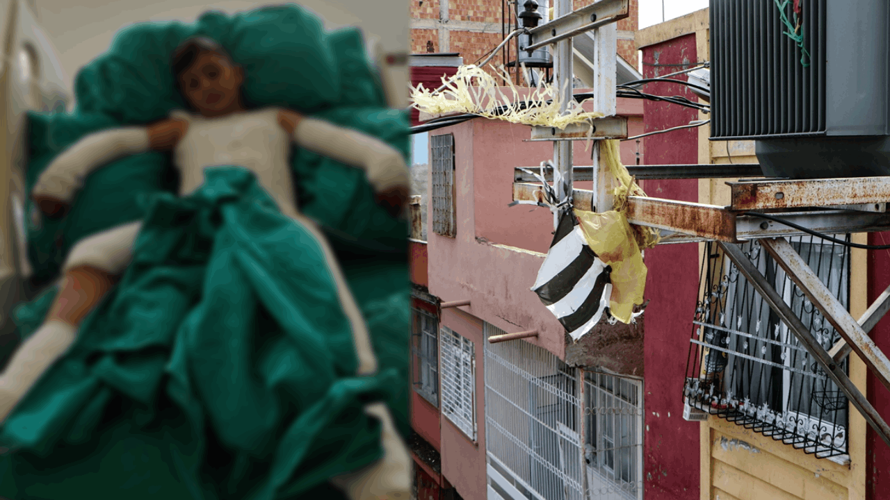 Uçurtmasını kurtarmaya çalışan çocuk akıma kapıldı!