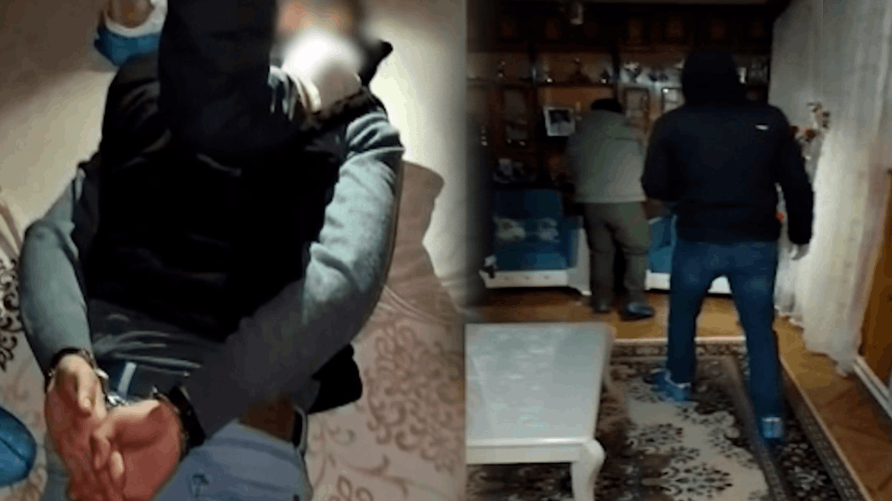 Cezaevi firarisi bazanın altından çıktı