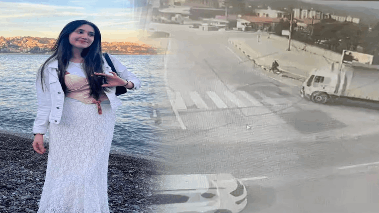 Kamyonun çarptığı Aysu can verdi!