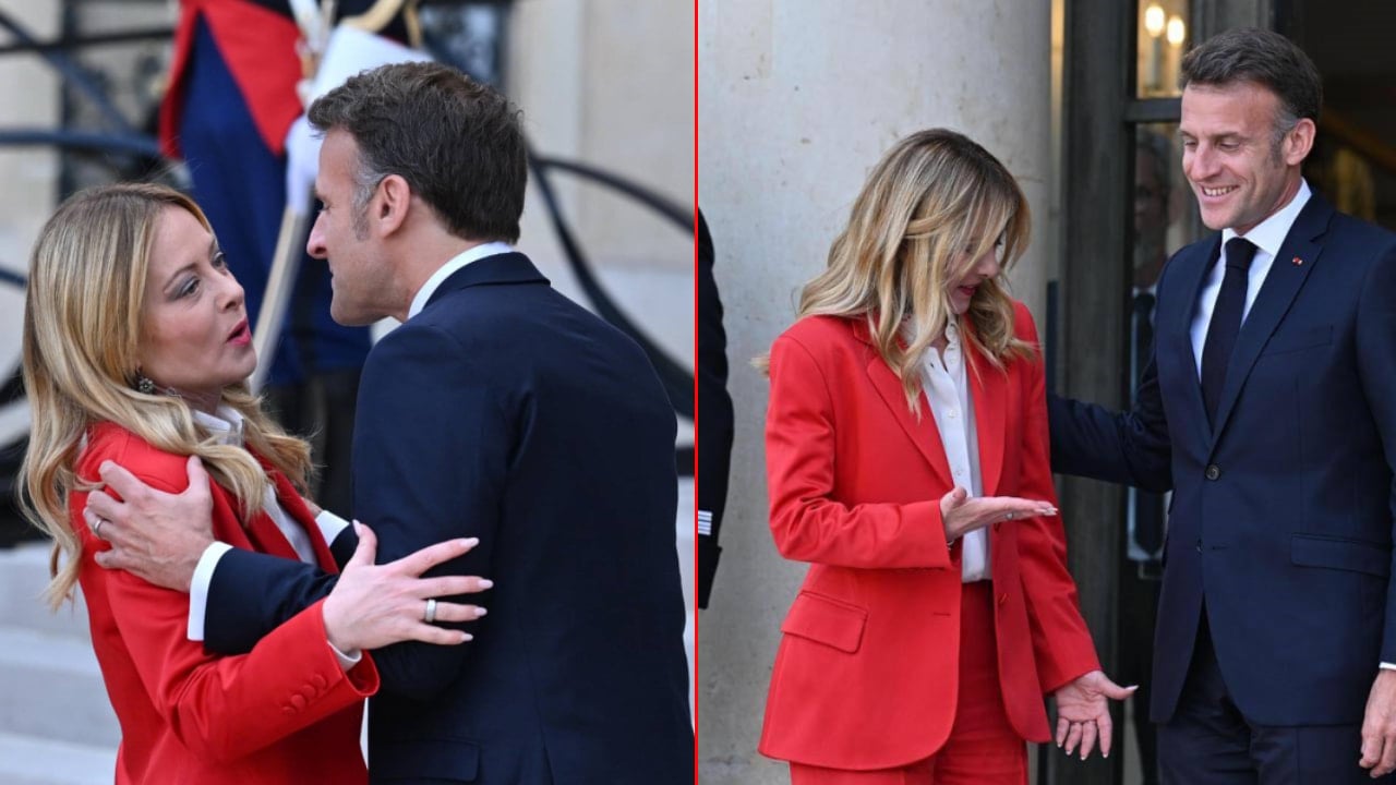 Meloni neye uğradığını şaşırdı: Macron ahtapot gibi yapıştı