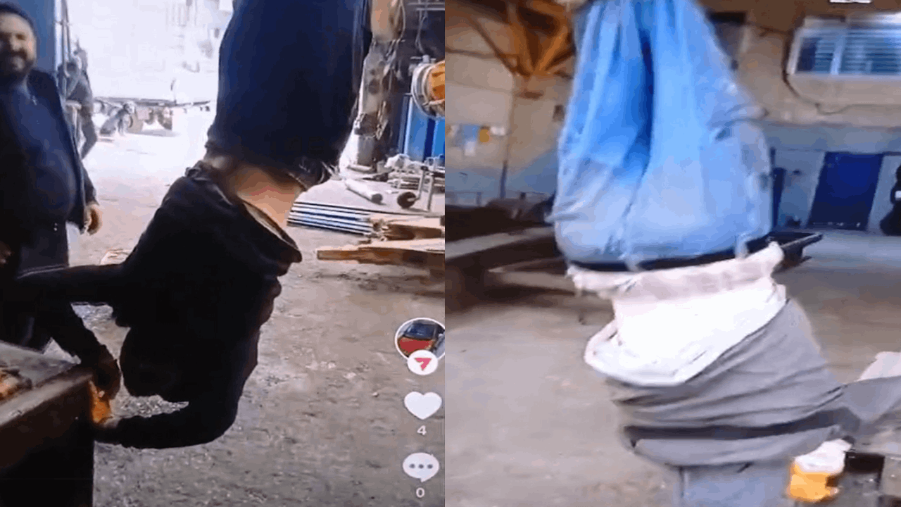 Engelli Hamza'ya vinçle eziyet ettiler: Serbest kaldılar