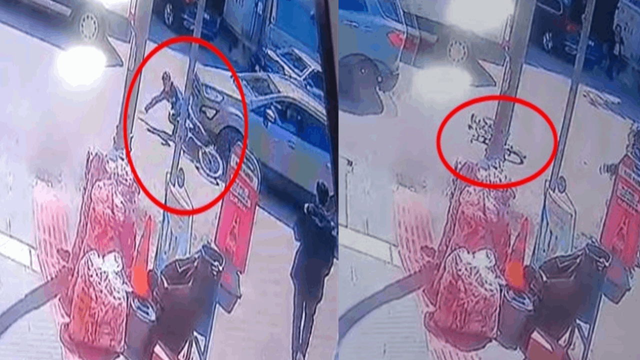 Otomobilin altında kalan çocuk 10 metre sürüklendi!