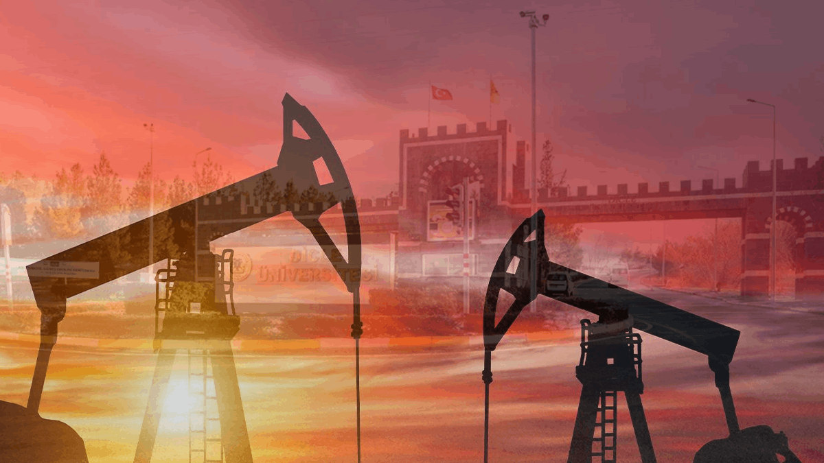 Üniversite kampüsünde petrol bulundu