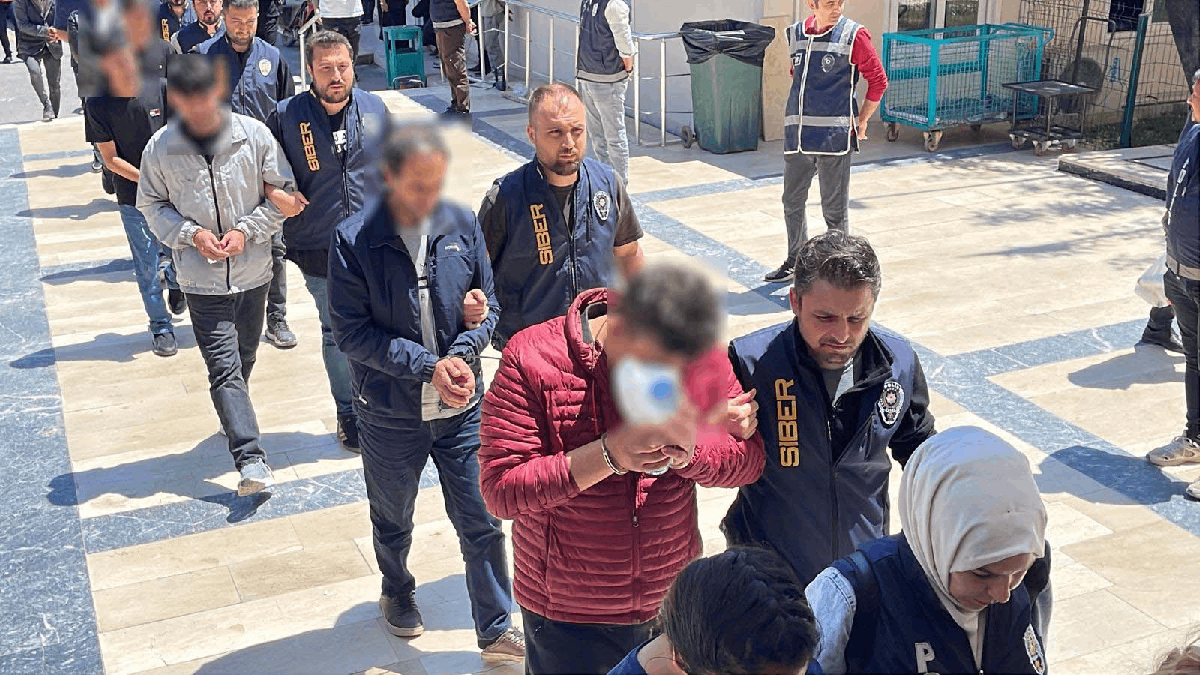 200 milyonluk dolandırıcılığa 42 gözaltı