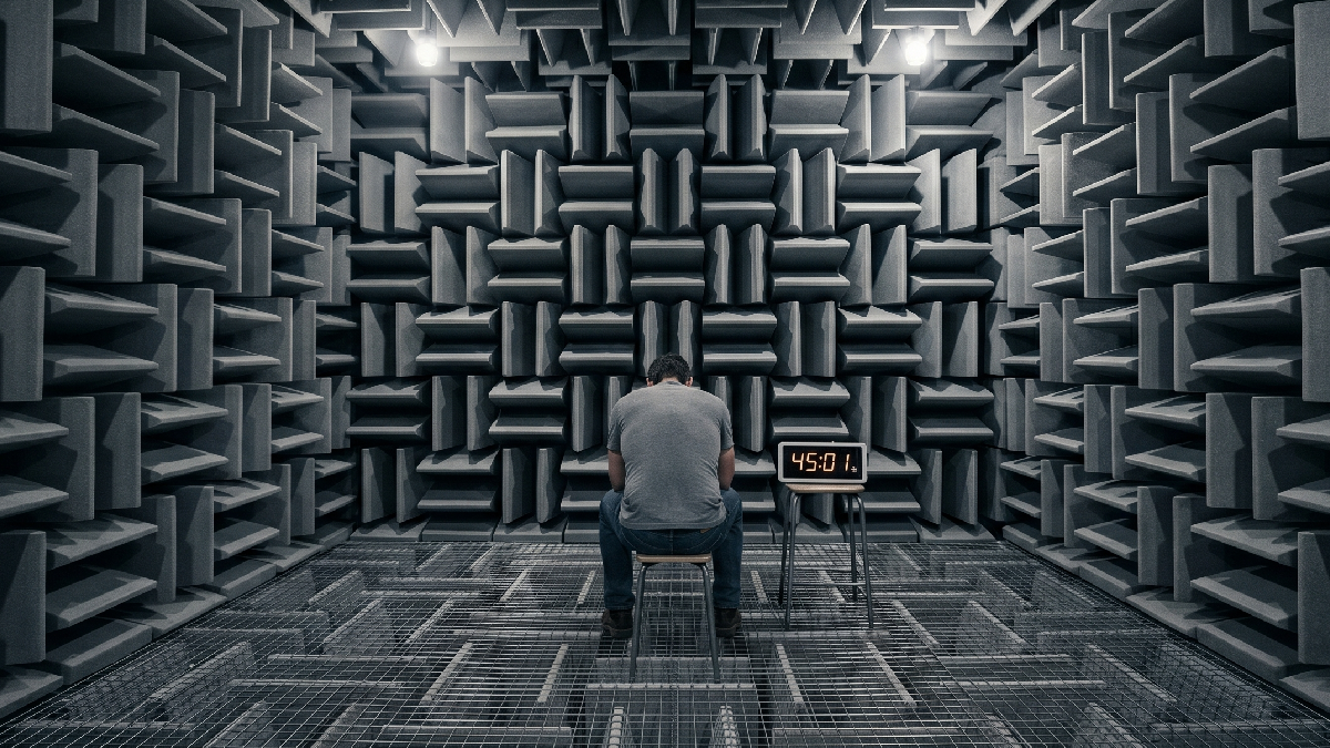 Bu odada 45 dakikadan fazla kalabilen çıkmadı