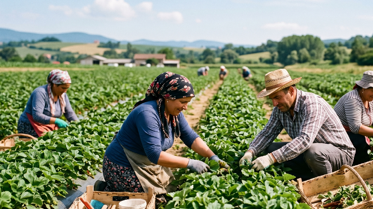 Geciken hasat servet getirdi: Çiftçinin kasası doldu