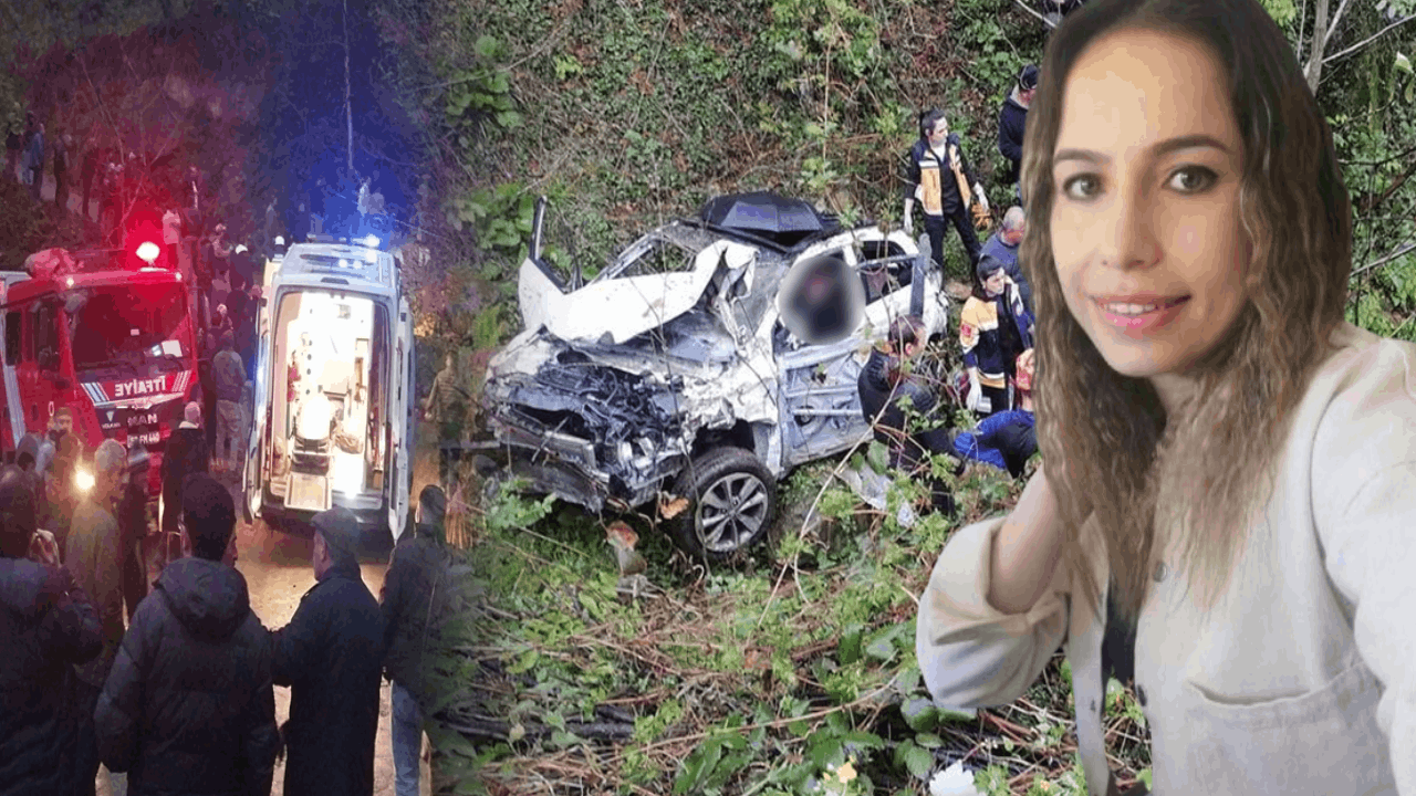 Esra öğretmen ve babası feci şekilde can verdi