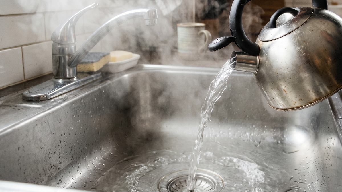 Lavaboya sıcak su dökenlere kötü haber