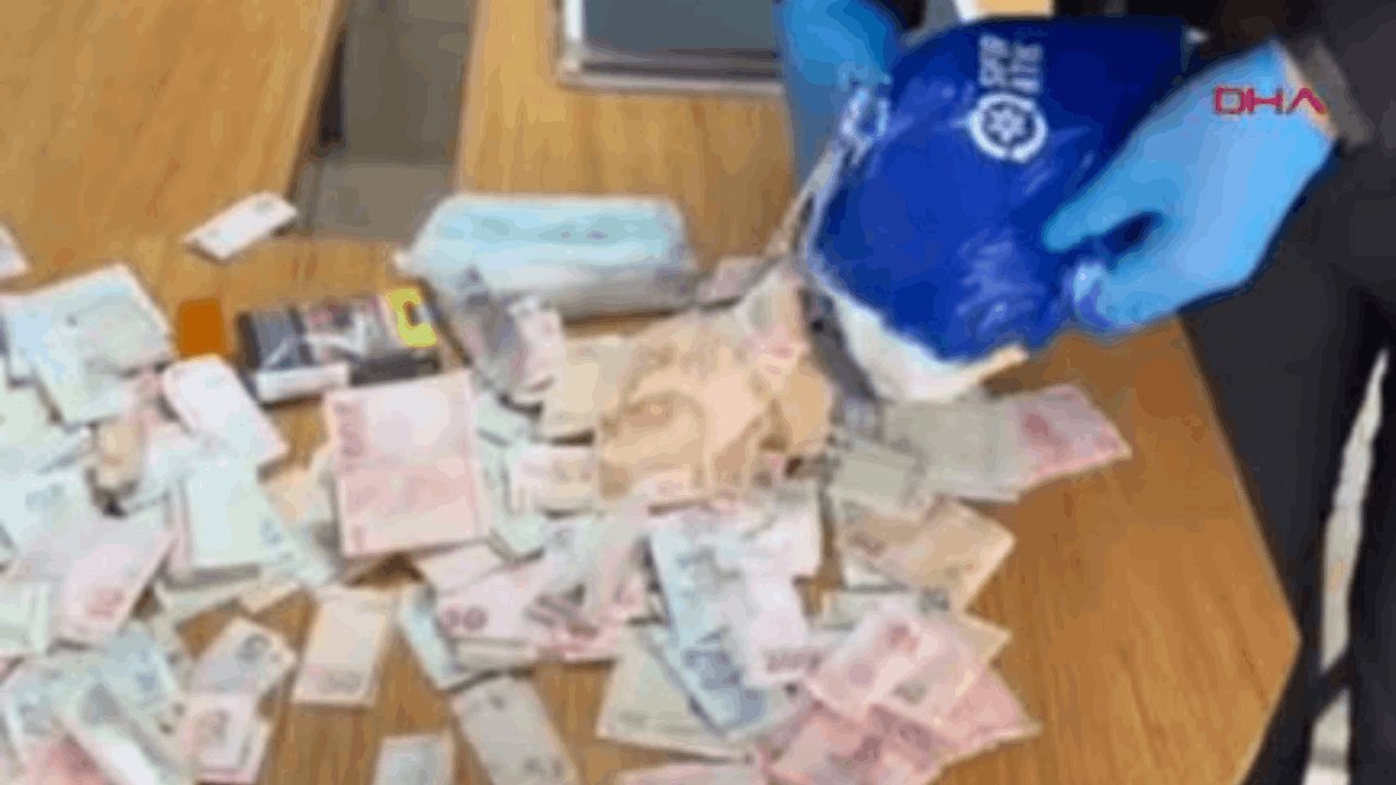 Dilencinin üzerinden 30 bin lira çıktı