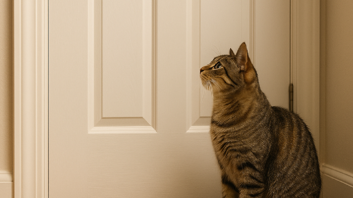 Kedilerin sahiplerini tuvalete kadar takip etmesinin nedeni buymuş