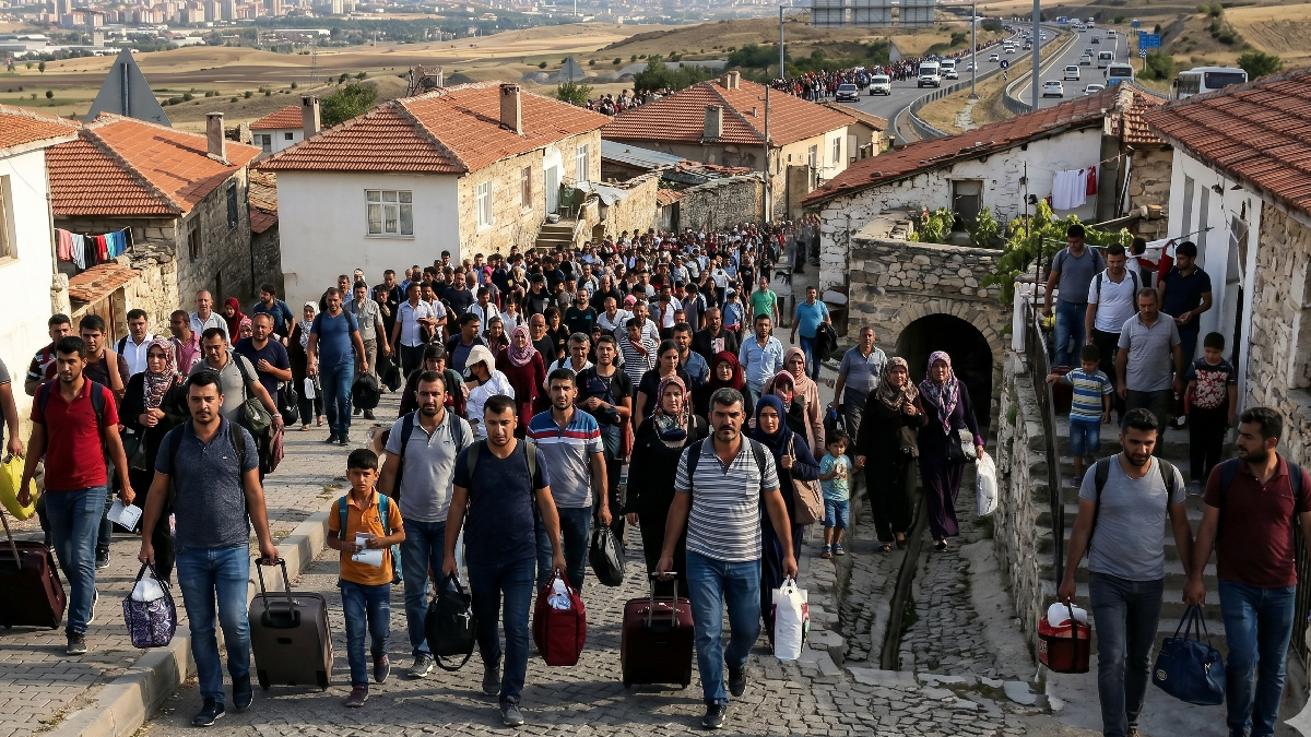 3 büyükşehirden kaçanlar akın akın 2 ilimize gidiyor