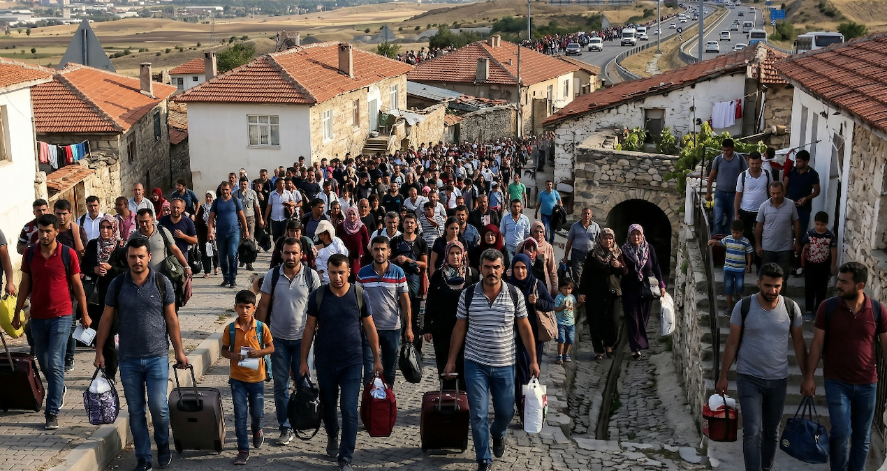 3 büyükşehirden kaçanlar akın akın 2 ilimize gidiyor