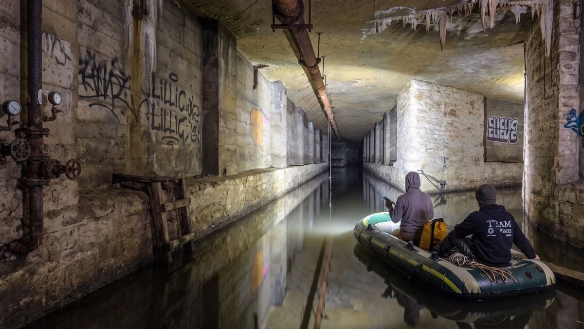 Şehrin altında karanlık yeraltı dünyası: Tüneller ağı tehlike saçıyor