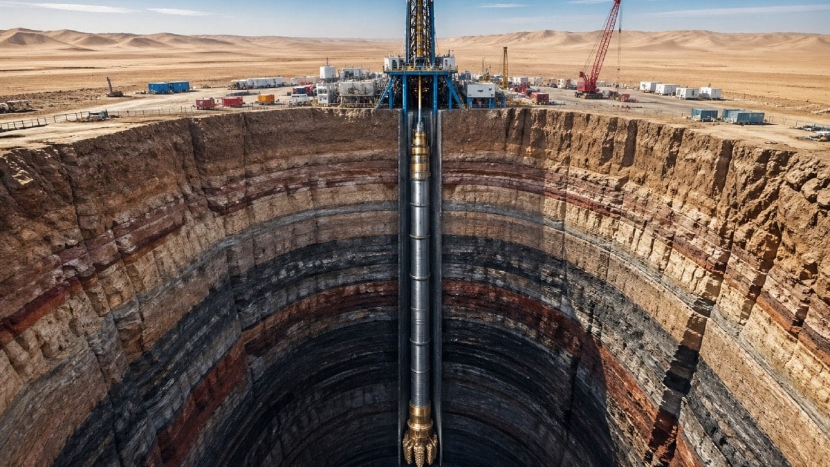 Yerin 10 bin metre altına indiler: Ölüm denizinde 580 gün boyunca durmadan çalıştılar