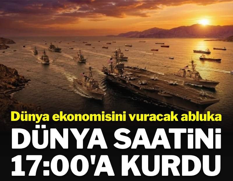 ABD tarih verdi: İran'da abluka başlıyor