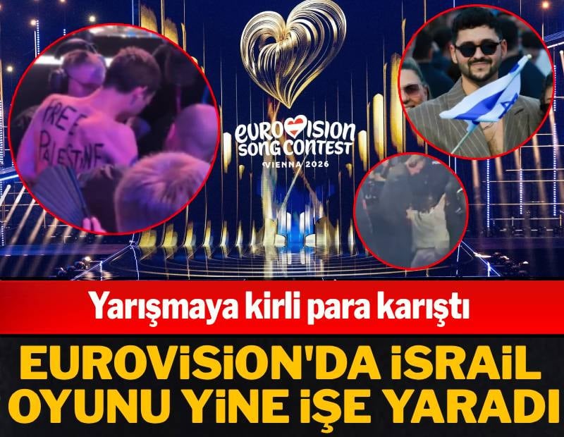 Eurovision'da İsrail'in oyunu yine işe yaradı: Yarışmaya kirli para karıştı