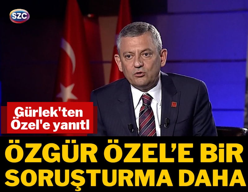 Özgür Özel'e bir soruşturma daha