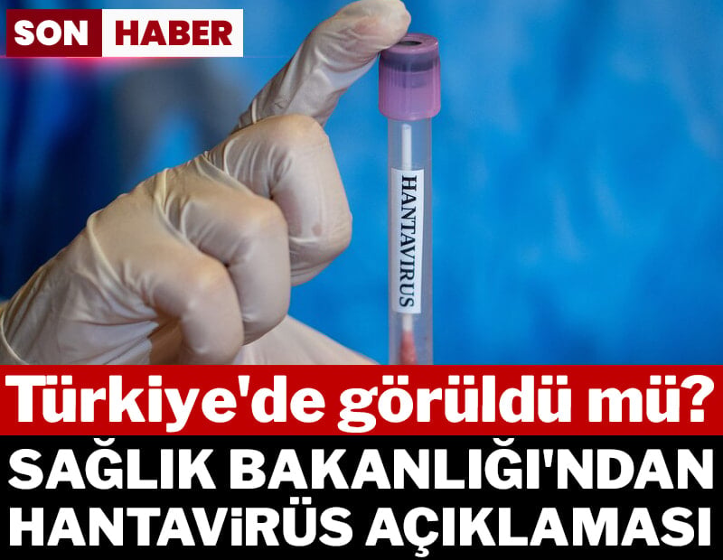 Sağlık Bakanlığı'ndan 'hantavirüs' açıklaması