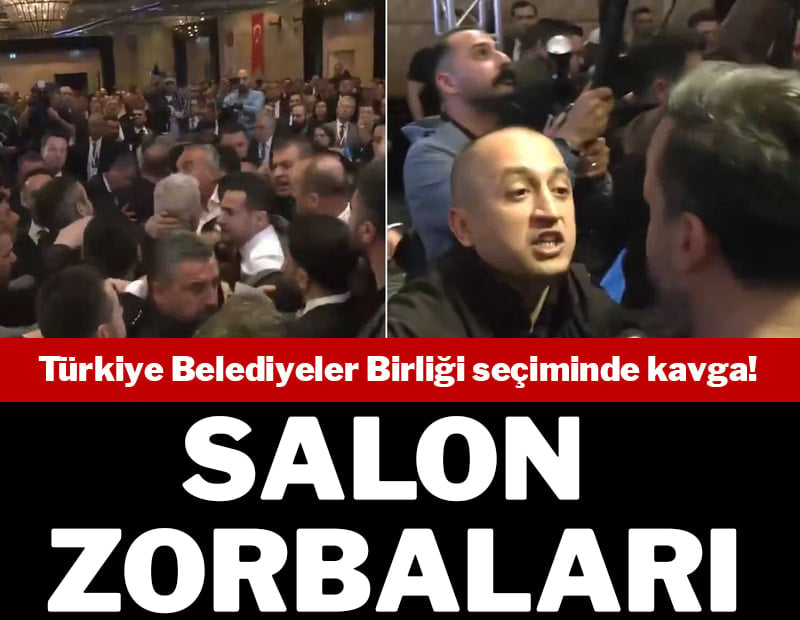 Türkiye Belediyeler Birliği seçiminde kavga!