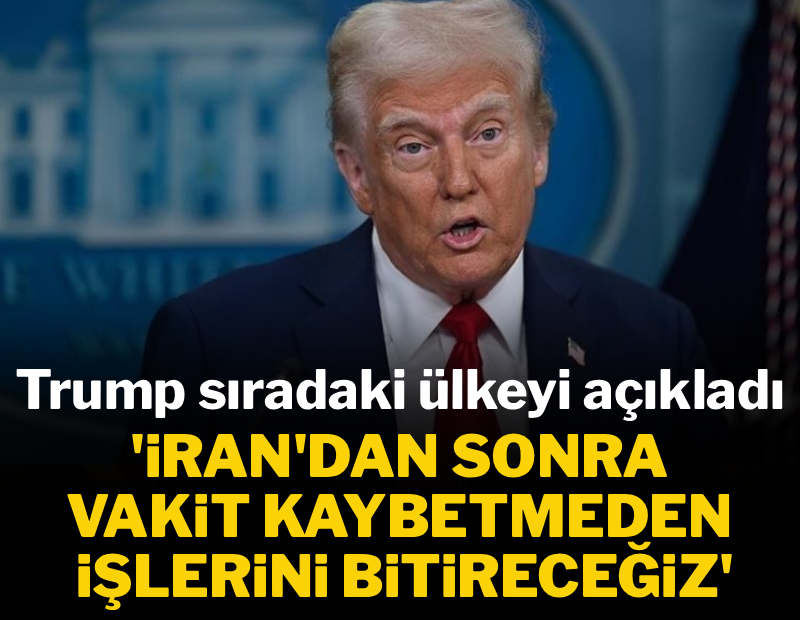İran ile ateşkesin ardından Trump saldıracakları yeni ülkeyi duyurdu
