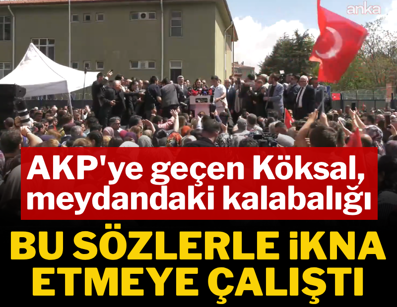 Çiçeği burnunda AKP'li hızlı başladı: Dün 'pişkin' demişti, bugün meydanda bambaşka konuştu