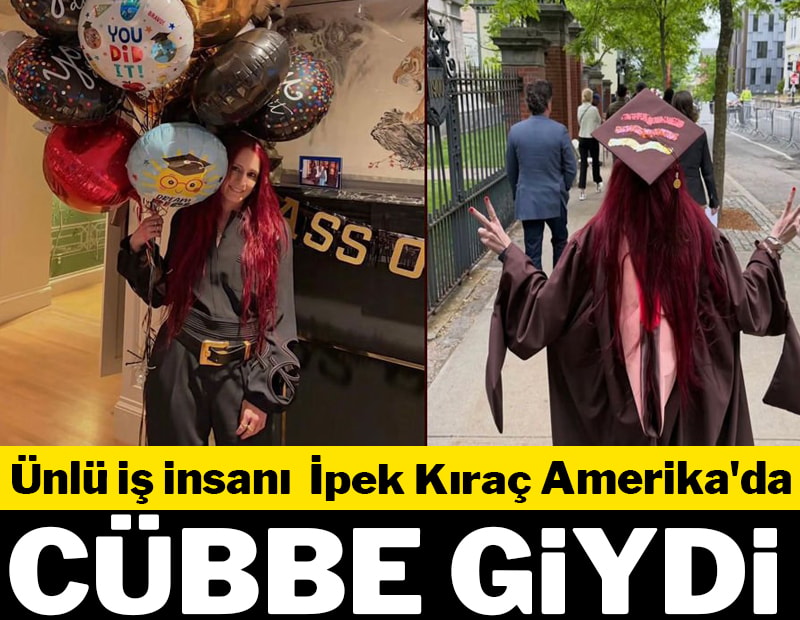 Ünlü iş insanı Amerika'da cübbe giydi