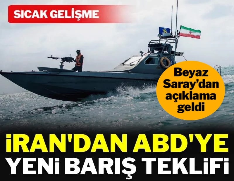 İran ABD'ye yeni barış teklifi gönderdi