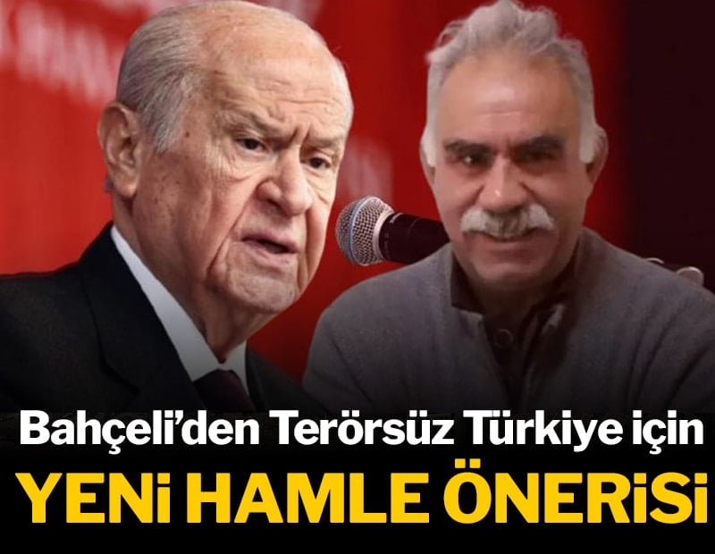 Devlet Bahçeli’den Terörsüz Türkiye için yeni hamle önerisi