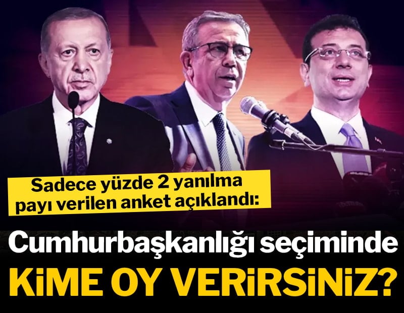 Erdoğan'ı üzecek son seçim anketi yayımlandı! Anahtar Parti'nin oyları dikkat çekti