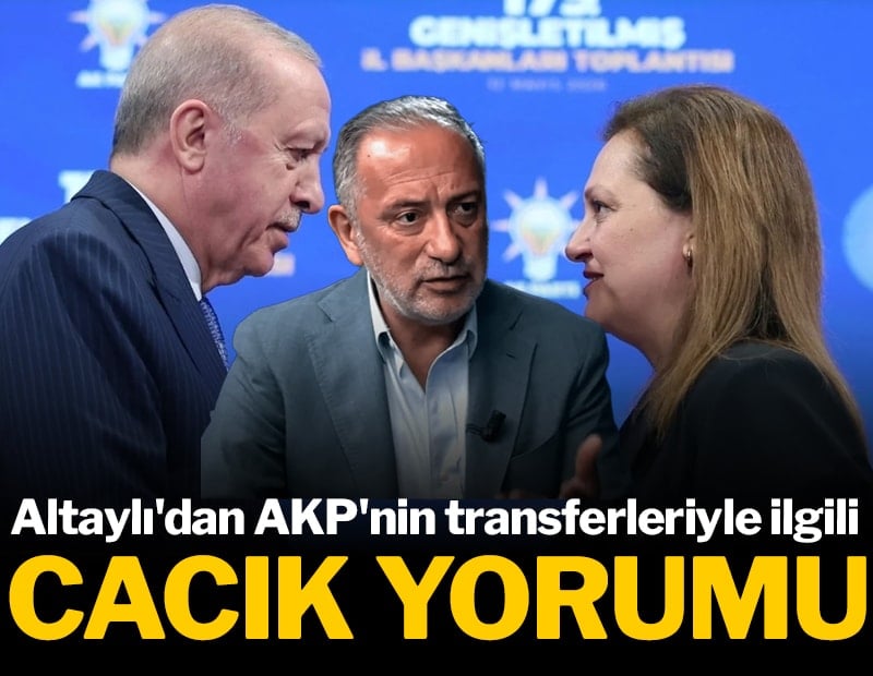 Fatih Altaylı sordu: Erdoğan, bu transferlerden bir cacık olmayacağını bilmiyor mu?