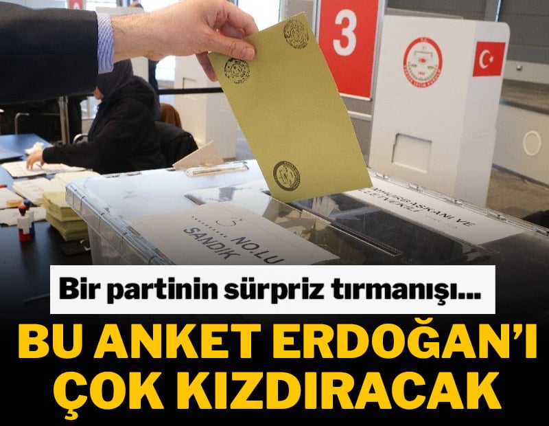 Erdoğan'ın üzecek son seçim anketi yayımlandı! Anahtar Parti'nin oyları dikkat çekti