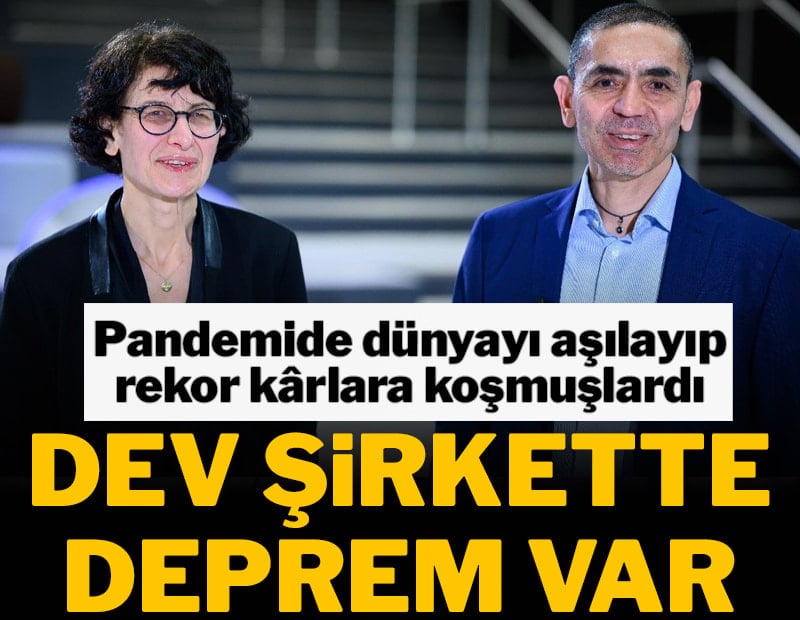 Pandemide dünyayı aşılayıp rekor kârlara koşmuşlardı! Dev şirkette deprem var