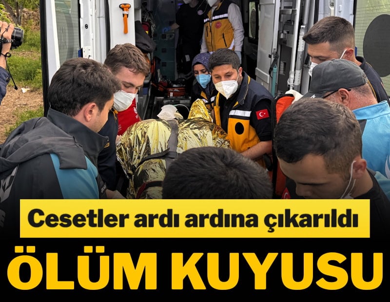 Cesetler ardı ardına çıkarıldı! Kuyu dehşeti