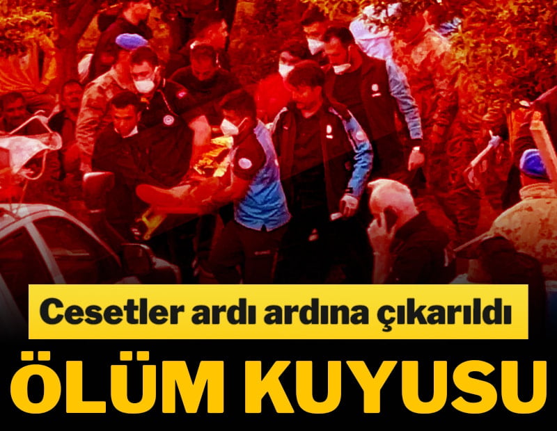 Cesetler ardı ardına çıkarıldı! Kuyu dehşeti